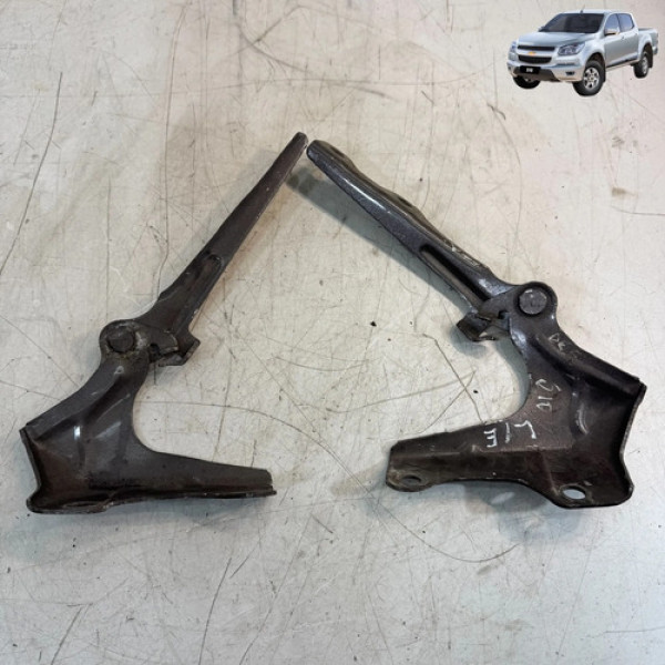 Par Dobradiça Capo Chevrolet S10 2013 2014 2015 2016 Origina