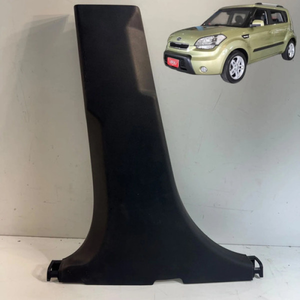 Moldura Coluna Central Esquerda Kia Soul 2009 2010 2011 2012