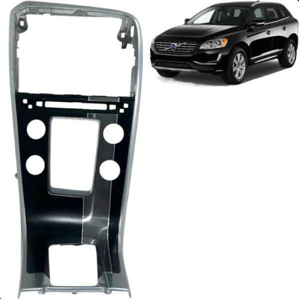 Moldura Console Central Comando Radio Volvo Xc60 2014 A 2017