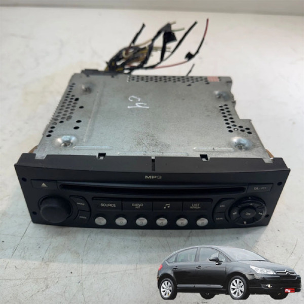 Radio Cd Player Citroen C4 2009 2010 Original
