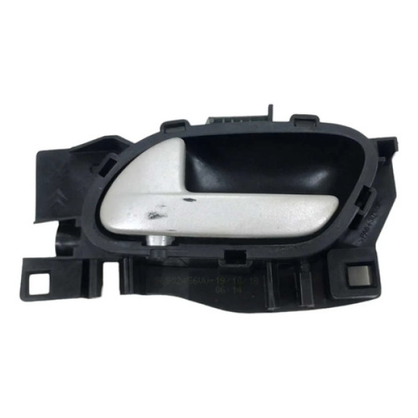 Maçaneta Porta Traseira Esquerda Peugeot 208 2013 A 2019 Preto Traseira