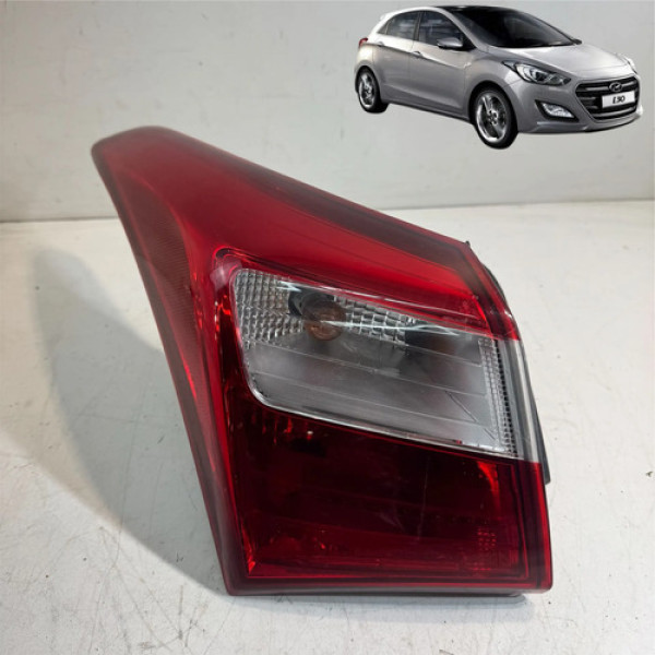 Lanterna Traseira Hyundai I30 2013 A 2016 Canto Esquerdo Esquerdo/motorista Vermelho