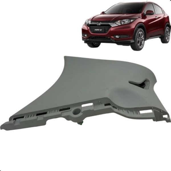 Acabamento Coluna Traseira Esquerda Honda Hrv Hr-v 2016 2019 Cinza