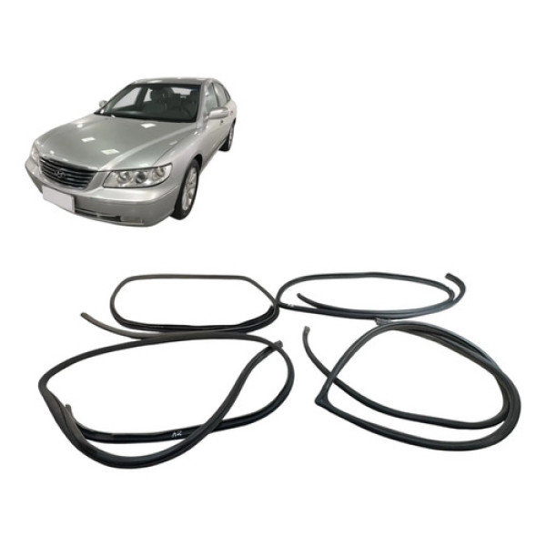 Kit Borracha Porta Mala Hyundai Azera 3.3 2008 A 2010