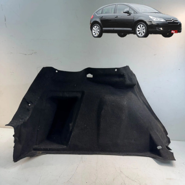 Forro Carpe Porta Malas Citroen C4 Hatch 2009 2013 Esquerdo