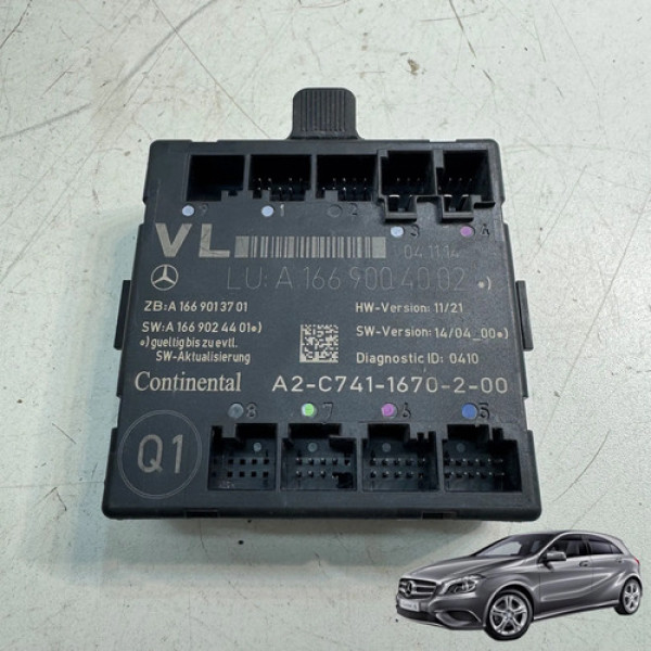 Módulo Porta Dianteira Esquerda Mercedes A200 2014 2017