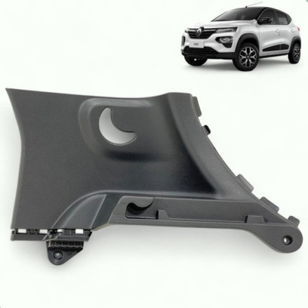 Suporte Direito Tampão Bagagito Renault Kwid 2018 A 2024 Preto