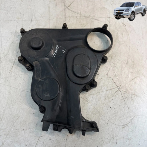 Capa Protetor Correia Dentada Gm S10 2.8 200cv 2014 2016 Preto
