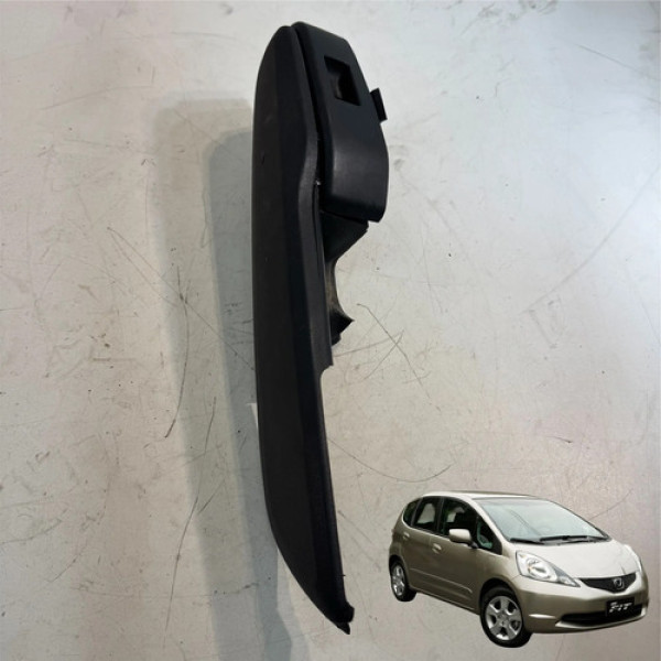 Apoio Braço Traseiro Esquerdo Honda Fit 2009 A 2014 Original Preto