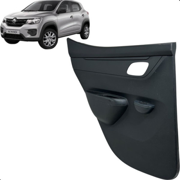 Forro Porta Traseira Esquerda Renault Kwid 2018 A 2021