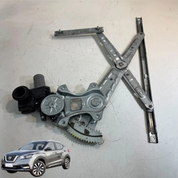 Motor Máquina Vidro Porta Kicks 2017 2019 Dianteira Direita