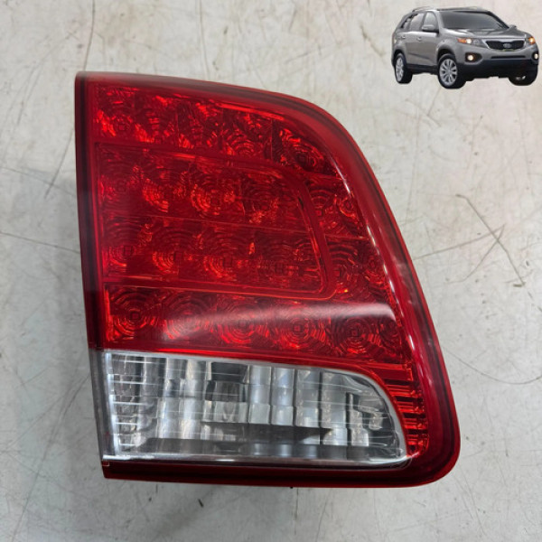 Lanterna Traseira Esquerda Kia Sorento 2011 2013 Led Tampa  Esquerdo/motorista Vermelho