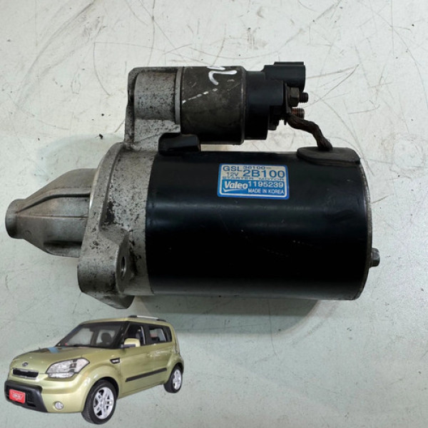 Motor Partida Arranque Kia Soul 1.6 2009 A 2012 Manual