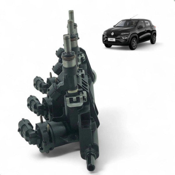 Flauta Bico Injetor Renault Kwid 1.0 3cc 2022 2023 2024 175207954r C17067