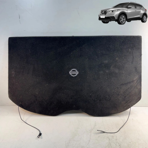 Tampão Bagagito Porta Malas Nissan Kicks 2018 A 2021 Preto
