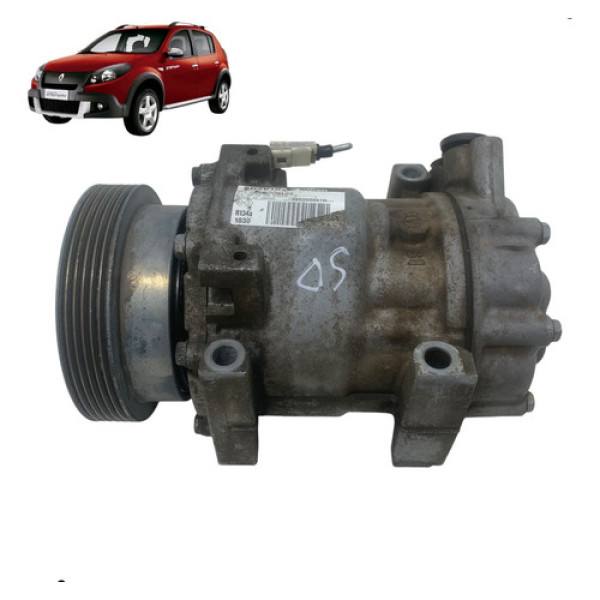Compressor Ar Condicionado Duster Sandero 1.6 2009 A 2013 