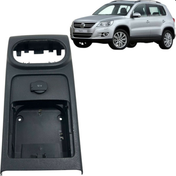 Acabamento Console Traseiro Vw Tiguan 2010 A 2014 