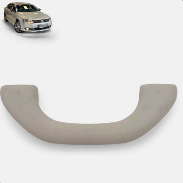 Alça Teto Pqp Dianteira Jetta 2011 2012 2013 2014 Creme