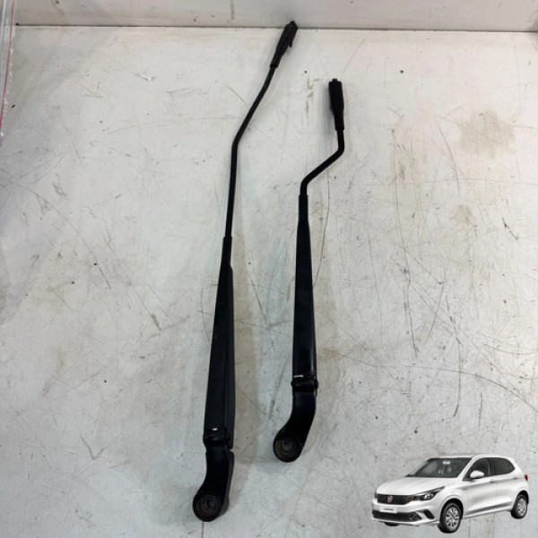 Braço Limpador Pára-brisa Fiat Argo 2018 A 2021 Original Par Esquerdo