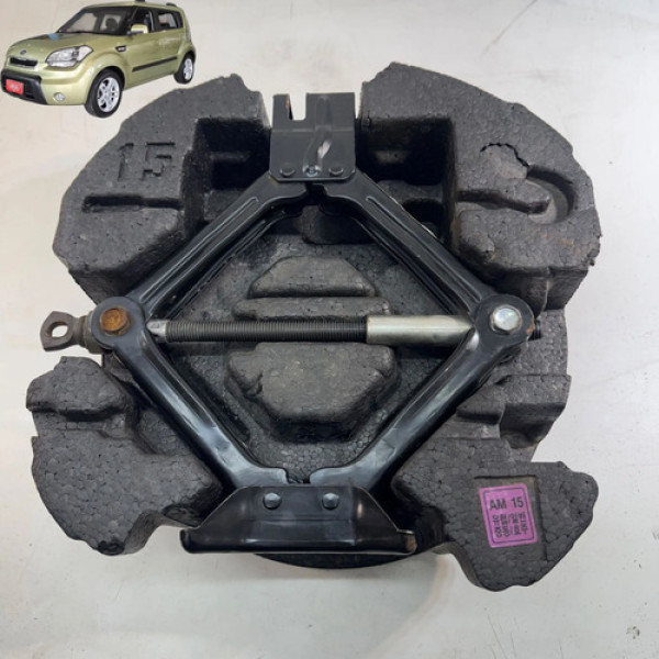 Macaco Hidraulico Kia Soul 1.6 2009 2010 2011 2012 Preto