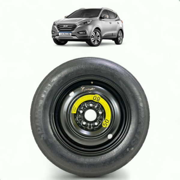 Estepe Aro 16 Hyundai Ix35 2012 2013 2014 2015 A 2020 Fino Preto