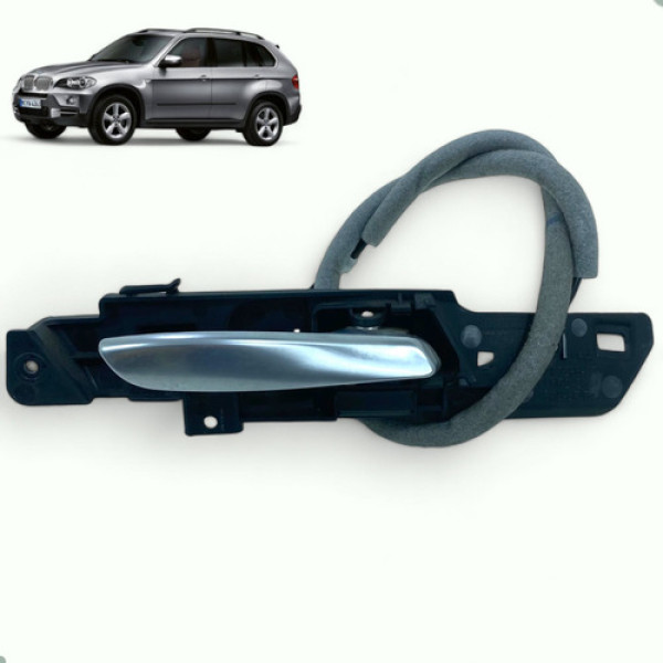 Maçaneta Interna Traseira Direita Bmw X5 2007 2008 2009 Traseira
