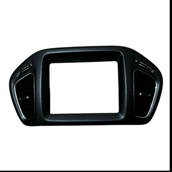 Moldura Central Multimidia Jeep Compass 2016 Á 2020 Preto
