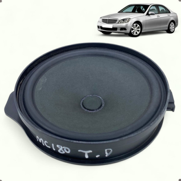 Alto Falante Porta Traseira Mercedes C180 C200 2009 A 2011 Preto