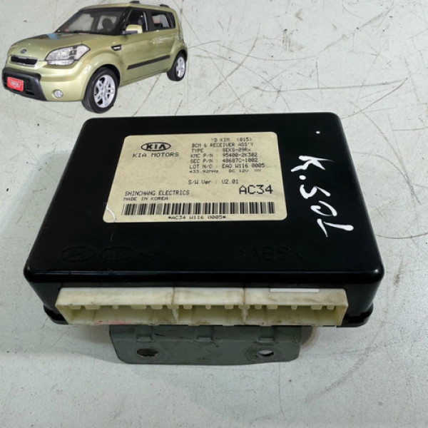 Módulo Conforto Kia Soul 1.6 2009 2010 2011 2012 Manual