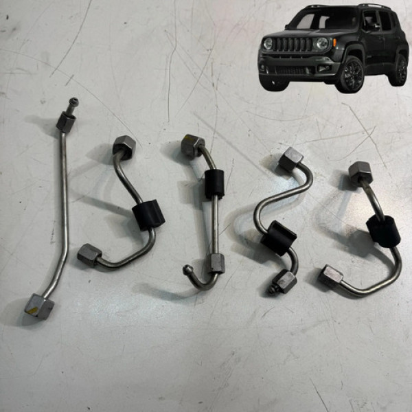 Tubo Cano Mangueira Bico Injetor Renegade 2.0 Diesel 2018
