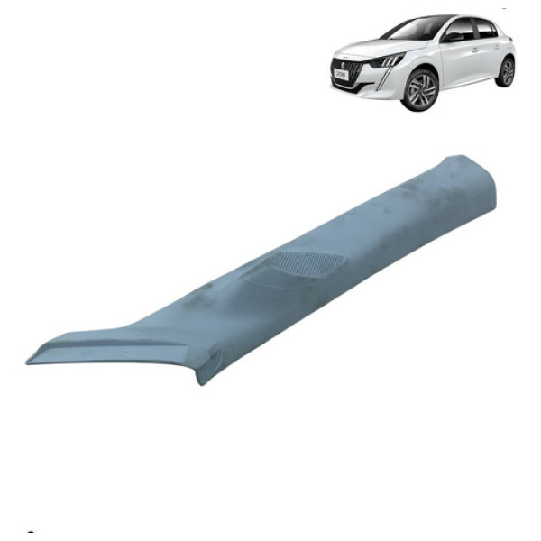 Moldura Acabamento Interna Dia Direito Peugeot 208 2021 2024