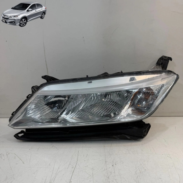 Farol Dianteiro Honda City 2015 2017 Original Esquerdo Esquerdo/motorista