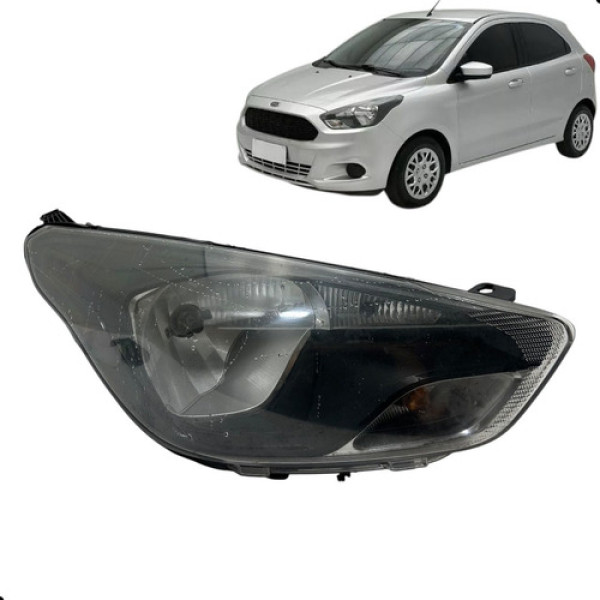 Farol Direito Ford Ka 2015 2016 2017 2018 Direito/passageiro