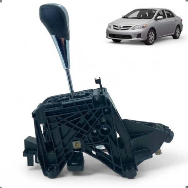 Alavanca Câmbio Automático Toyota Corolla 1.8 2009 A 2014 Preto