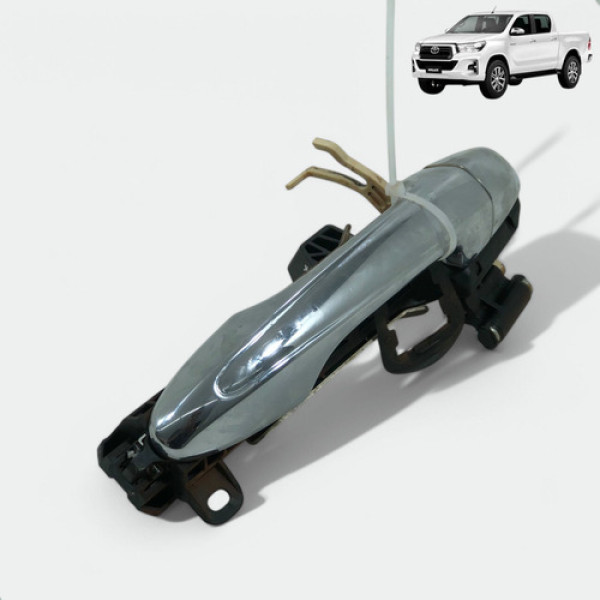 Maçaneta Externa Traseira Direita Toyota Hilux 2016 A 2023 Traseira