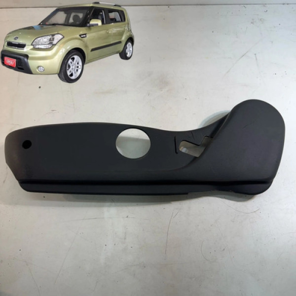 Acabamento Banco Dianteiro Esquerdo Kia Soul 2009 A 2012 Preto