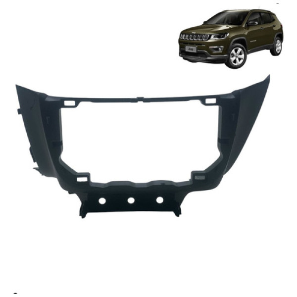 Moldura Comando Ar Condicionado Jeep Compass 2017 2021