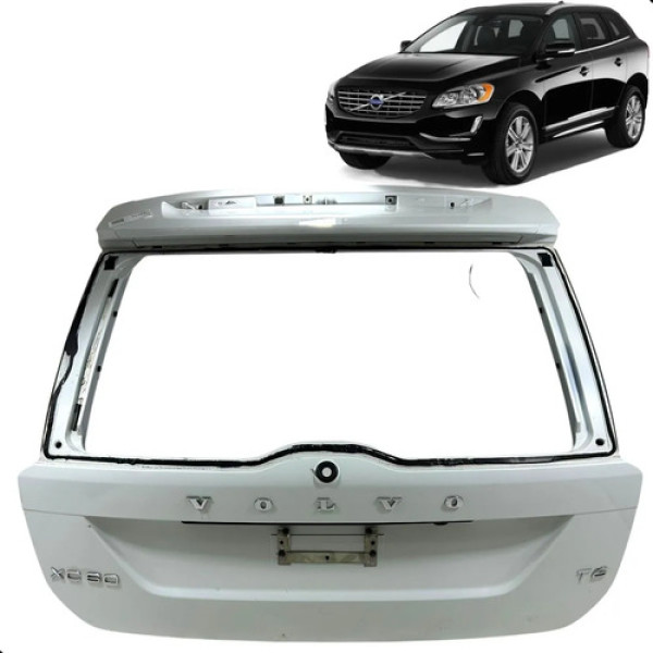 Tampa Traseira Porta Malas Volvo Xc60 2014 2015 2016 2017 Branco