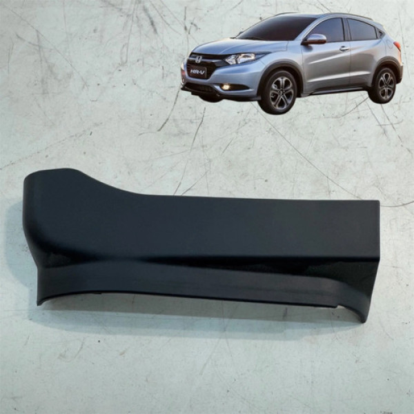 Moldura Interna Porta Traseira Esquerda Honda Hrv Hr-v 2019 Preto