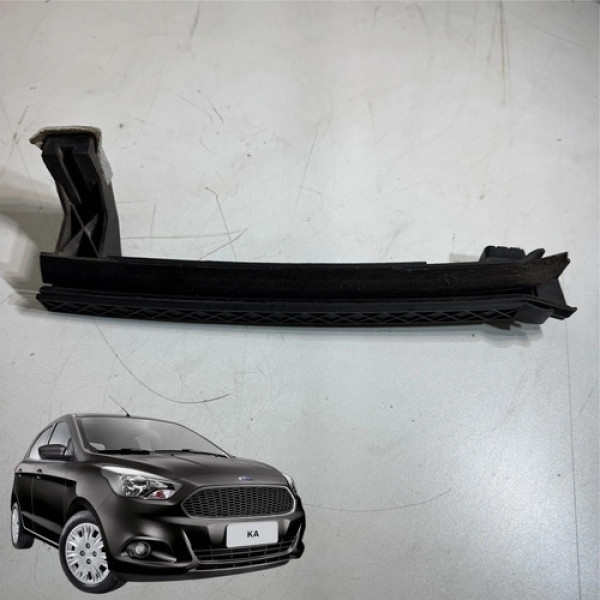 Canaleta Vidro Traseira Esquerda Ford Ka 1.0 2015 A 2018 Preto