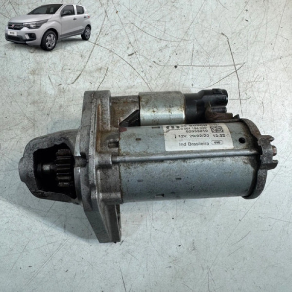 Motor De Partida Arranque Fiat Mobi Argo 1.0 3c 2018 2021