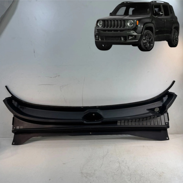 Grade Churrasqueira Jeep Renegade 2016 A 2021 Original Preto Brilhante