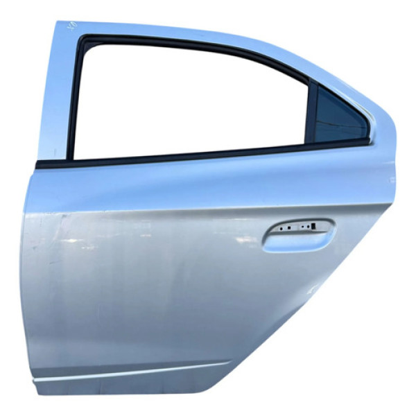 Porta Traseira Esquerda Chevrolet Onix 2013 2014 2015 2019 Traseira Esquerdo Cinza