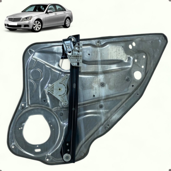 Máquina Vidro Tras Esquerda Mercedes C180 C200 2009 A 2011
