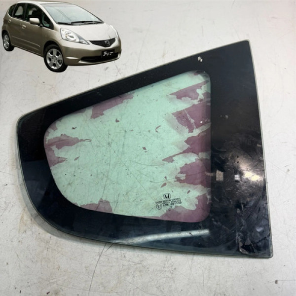 Vidro Vigia Traseiro Direito Honda Fit 2009 A 2014 Original