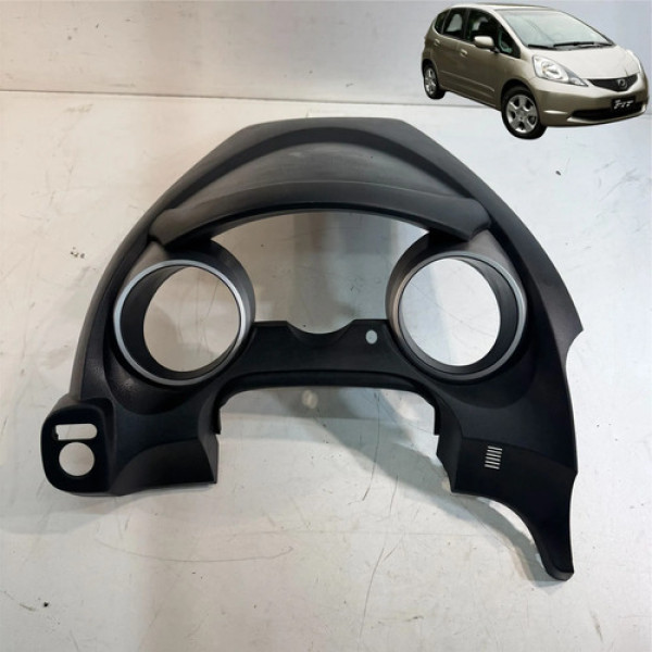 Moldura Painel Instrumentos Honda Fit 1.5 2009 A 2014 Preto