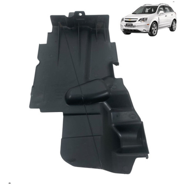 Defletor Direito Radiador Captiva 2.4 2009 A 2014