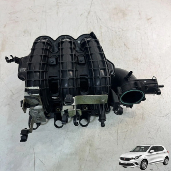 Coletor De Admissão Fiat Mobi Argo 1.0 3cc 2018 2021 Firefly