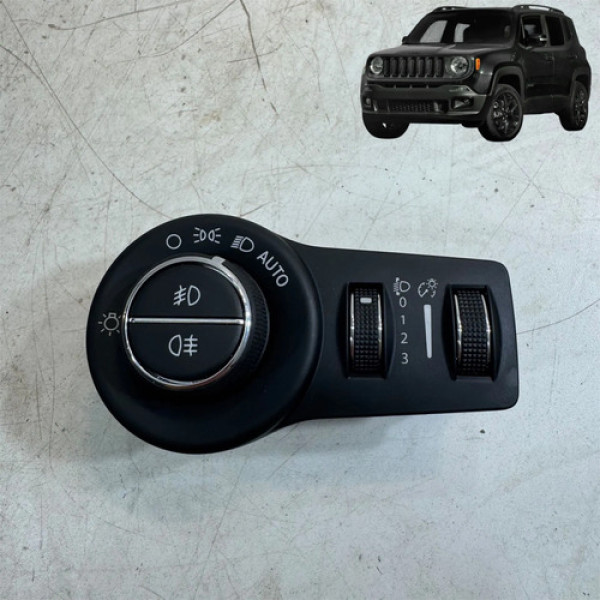 Botão Comando Luz Jeep Renegade 2016 A 2021 Original