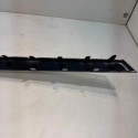 Moldura Friso Grade Dianteira Chevrolet Meriva 1.8 2009 2012 Cinza Brilhante